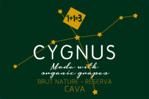 1+1=3 CYGNUS Cava Brut NATURE Reserva Organic Sparkling Wine