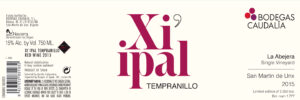 Bodegas Caudalia Xi ipal Tempranillo