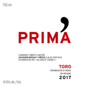 Bodegas y Vinedos Maurodos Prima 17