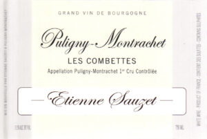 Sauzet Puligny Montrachet 1er Cru Les Combettes