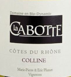 La Cabotte Colline Cotes du Rhone BLANC