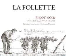 La Follette Van Der Kamp Sonoma Mountain Pinot Noir