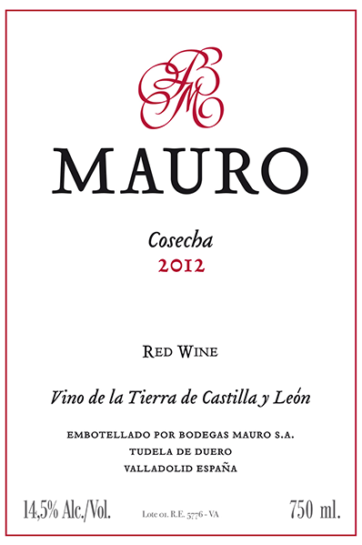 Bodegas Mauro VT Castilla y Leon Red 15