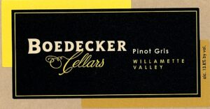 Boedecker Cellars Pinot Gris