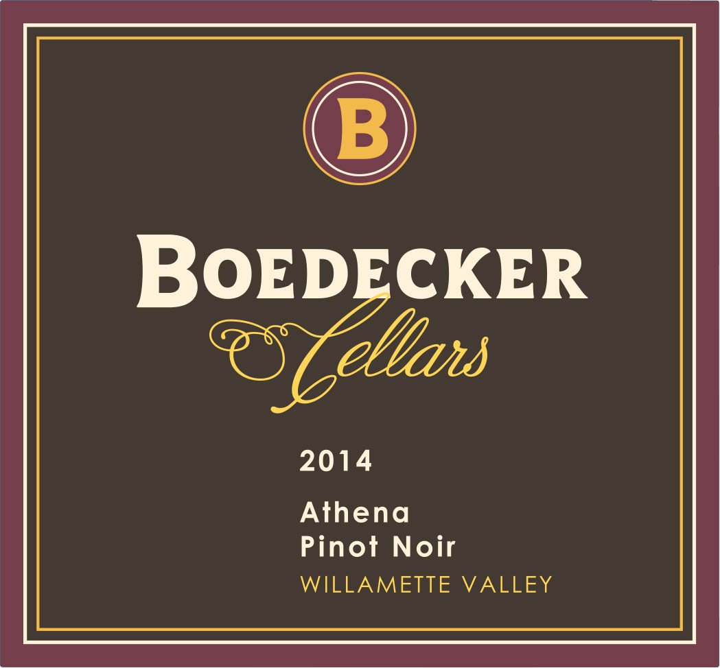 Boedecker Cellars Pinot Noir Athena