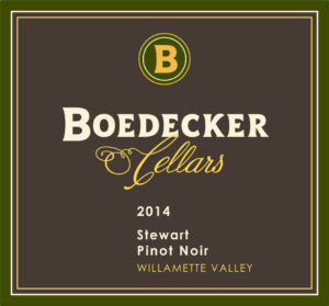 Boedecker Cellars Pinot Noir Stewart 16
