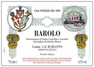 Comm. G.B. Burlotto Barolo docg Rosso