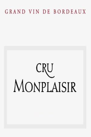 Cru Monplaisir Bordeaux Superieur