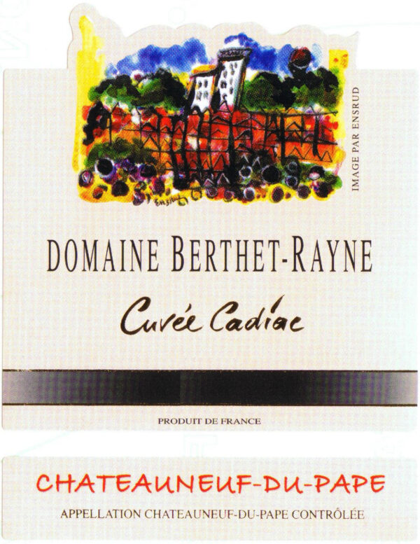 Domaine Berthet-Rayne Chateauneuf du Pape Cuvee Cadiac