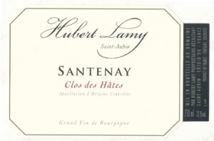 Domaine Hubert Lamy Santenay Clos des Hates ROUGE 15
