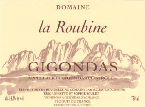 Domaine La Roubine Gigondas