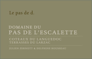 Domaine Le Pas de l Escalette Le Pas de d. Rouge