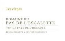 Domaine Le Pas de l Escalette Les Clapas Blanc