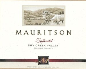 Mauritson Family Winery Dry Creek Valley Zinfandel