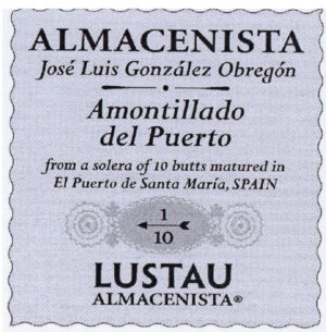 Emilio Lustau Almacenistas Amontillado del Puerto Gonzales Obregon 1/10