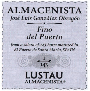 Emilio Lustau Almacenistas Fino del Puerto Gonzales Obregon 1/143