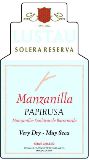 Emilio Lustau Sherry Light Manzanilla Solera Reserva Papirusa