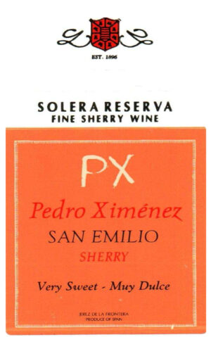 Emilio Lustau Sherry Pedro Ximenez Solera Reserva San Emilio