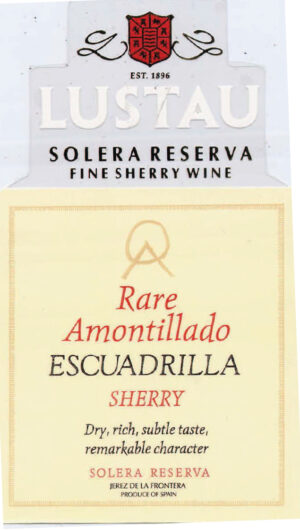 Emilio Lustau Sherry Rare Amontillado Solera Reserva Escuadrilla