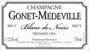 Gonet-Medeville Champagne Brut Premier Cru Blanc de Noirs