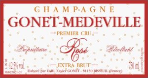 Gonet-Medeville Champagne Premier Cru Extra Brut Rose