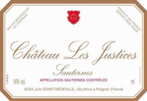 Chateau Les Justices Sauternes 15