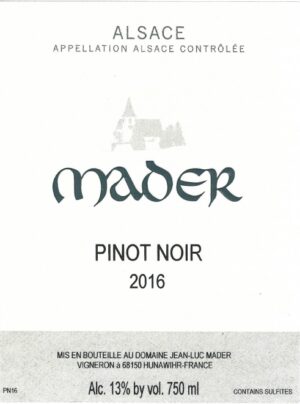 Jean Luc Mader Pinot Noir