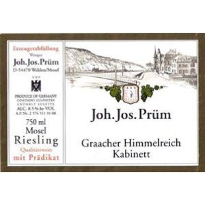 Joh. Jos. Prum Graacher Himmelreich Riesling Kabinett JJ1-16