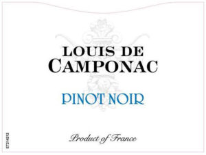 Louis de Camponac Pinot Noir 17