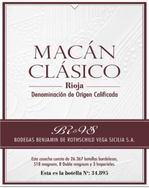 Macan Clasico Rioja Tinto 16