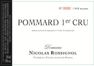 Nicolas Rossignol Pommard 1er Cru