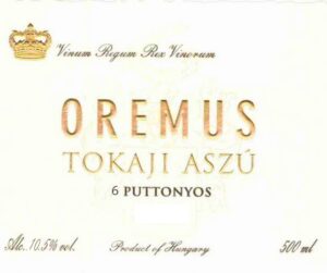 Oremus Tokaji Aszu 6 Puttonyos White 05 500ML