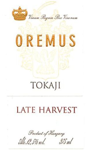 Oremus Tokaji Cuvee Late Harvest White  15 500ML