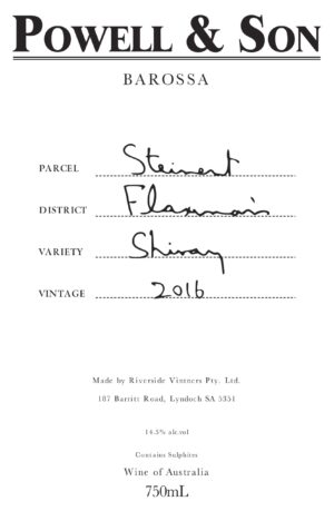 Powell and Son Stienert Flaxman Valley Shiraz Wooden Box