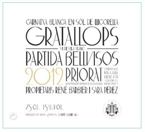 Partida Bellvisos Priorat Gratallops Blanc 15