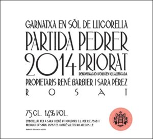 Partida Pedrer Priorat ROSE