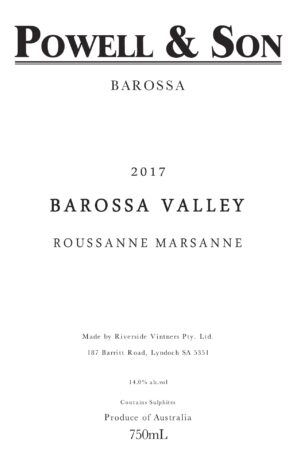 Powell and Son Roussanne Marsanne