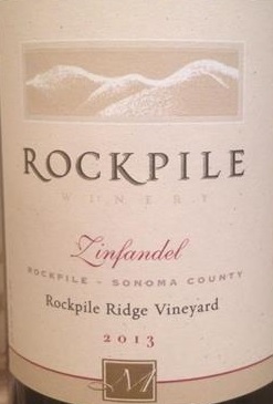Mauritson Family Winery Rockpile Ridge Vineyard Zinfandel