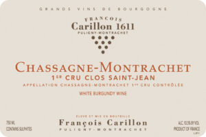 Carillon Chassagne Montrachet 1er Clos Saint Jean