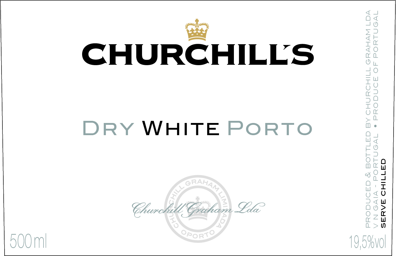 Churchills Dry White Port 500ML
