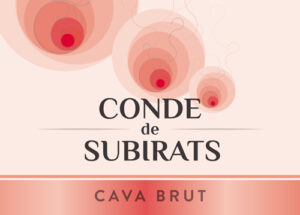 Conde de Subirats Cava Rose Sparkling Wine