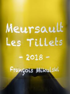 Francois Mikulski Les Tillets Meursault
