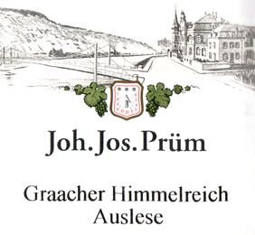 Joh. Jos. Prum Graacher Himmelreich Riesling Auslese Gold Cap 15 JJ20-15