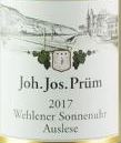 Joh. Jos. Prum Graacher Himmelreich Riesling Auslese Gold Cap 17 JJ20-14 375ML