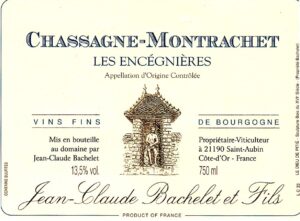 Jean-Claude Bachelet Chassagne-Montrachet Les Encegnieres