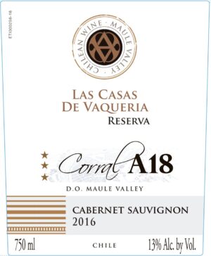 Las Casas De Vaqueria Corral A18 Reserva Cabernet 17