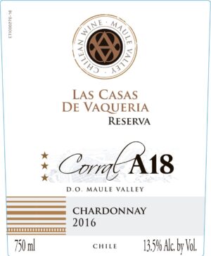 Las Casas De Vaqueria Corral A18 Reserva Chardonnay 17