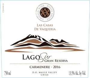 Las Casas De Vaqueria Lago Sur Gran Reserva Carmenere