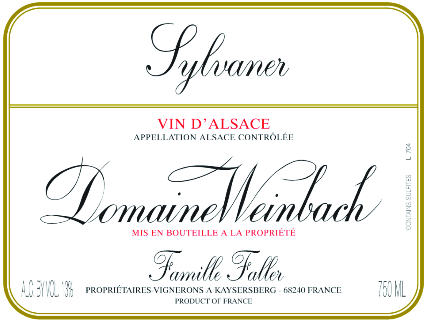 Weinbach Sylvaner