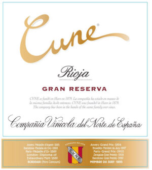 Cune Rioja Gran Reserva Red 12